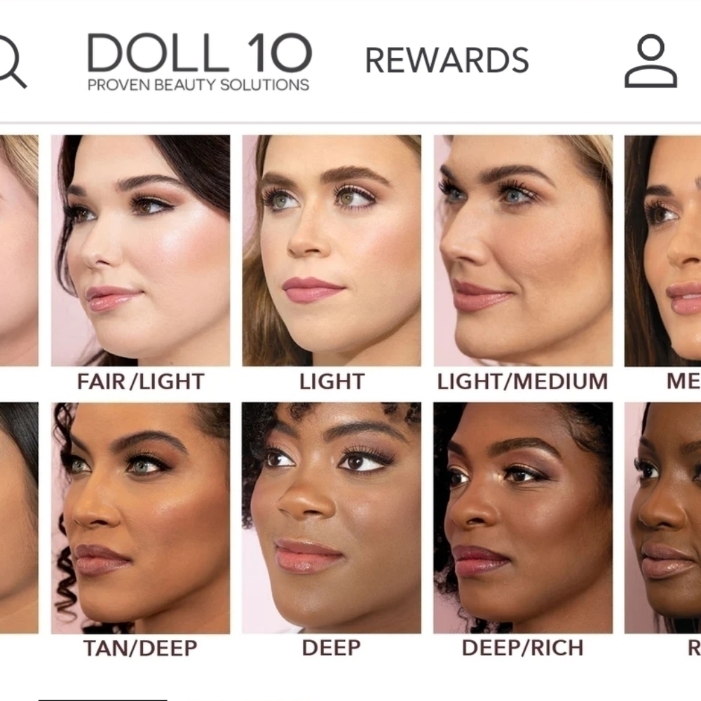 NWT Doll 10 Doll Vault Hydragel Foundation-Deep